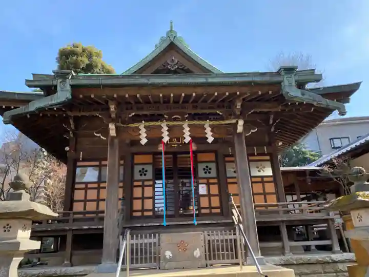 西向天神社の本殿・本堂