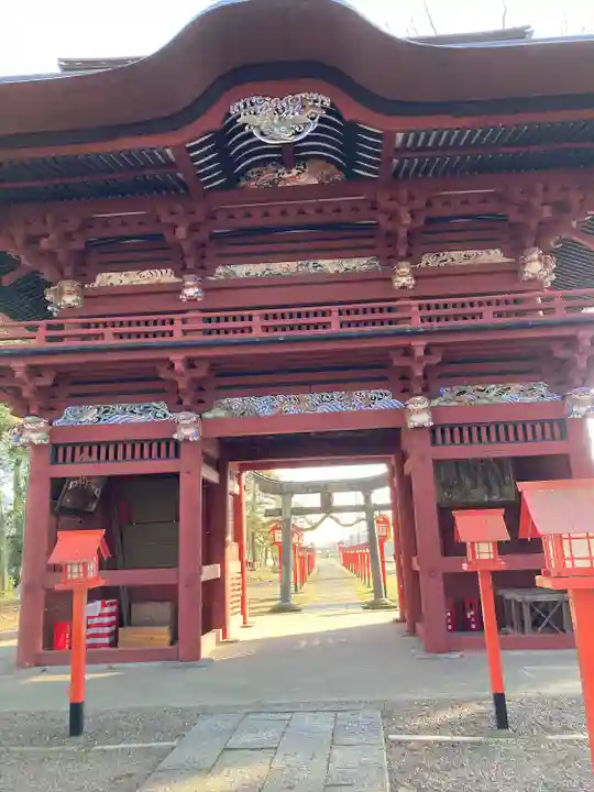 高椅神社の山門・神門