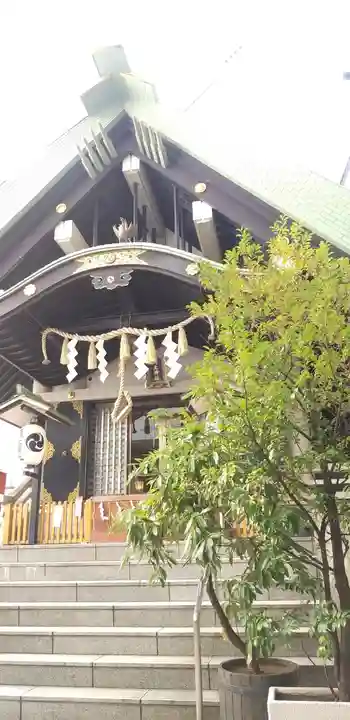 築土神社の本殿・本堂