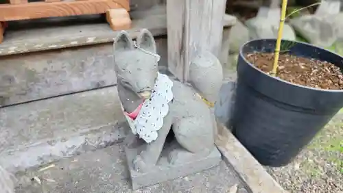 斗瑩稲荷神社の狛犬