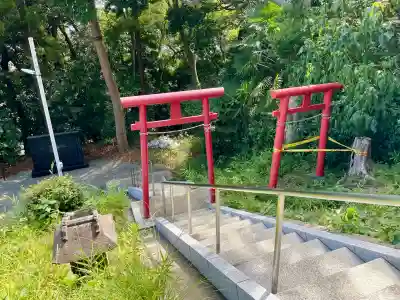 白旗神社(品濃白旗神社)(神奈川県)