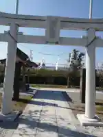 飯塚冨士神社の鳥居