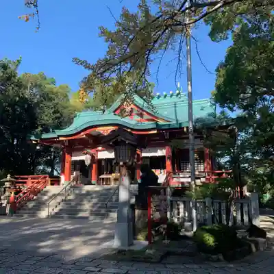 多摩川浅間神社の本殿・本堂