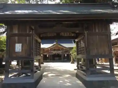 八重垣神社の山門・神門