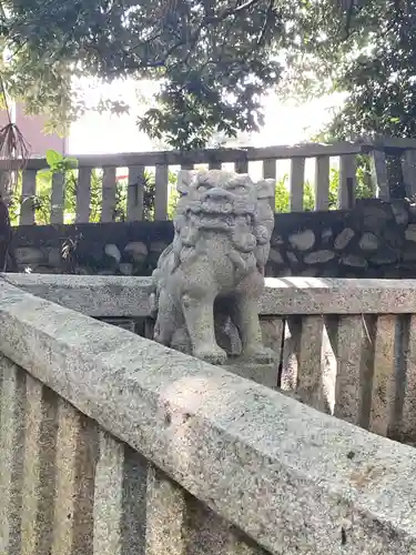 若宮神明社の狛犬