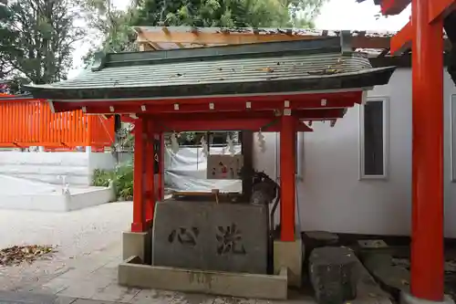 馬橋稲荷神社の手水舎