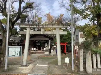 深島神社(柳原)の鳥居