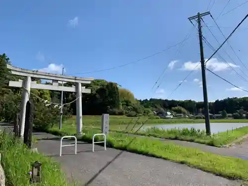 稲荷神社の鳥居