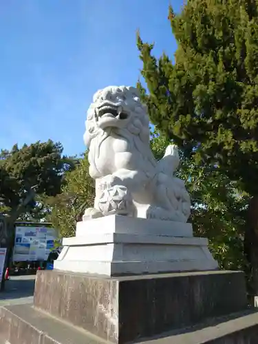 森戸大明神（森戸神社）の狛犬