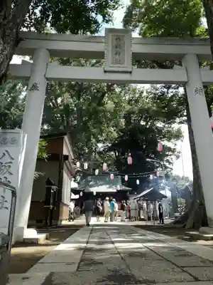 守谷総鎮守 八坂神社の鳥居