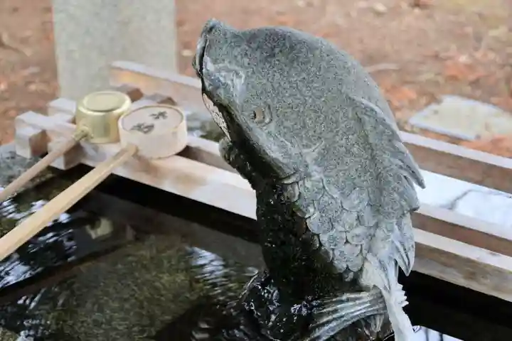 神炊館神社 ⁂奥州須賀川総鎮守⁂の手水舎