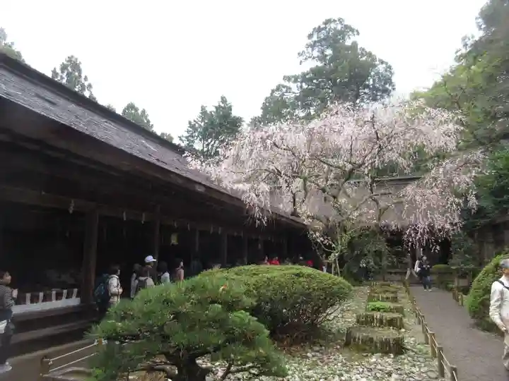 吉野水分神社(吉野町)の庭園