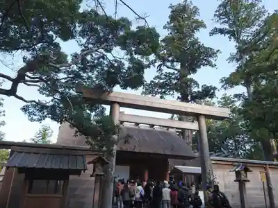 伊勢神宮外宮(豊受大神宮)の鳥居