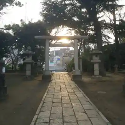品川神社の鳥居