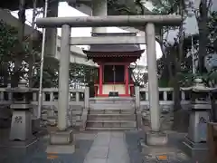 兜神社の鳥居