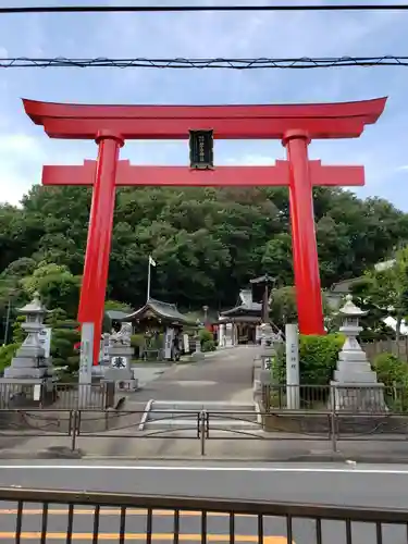 武州柿生琴平神社の鳥居