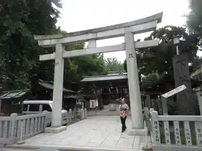 下谷神社の鳥居