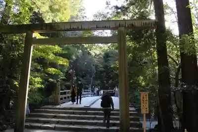 伊勢神宮内宮(皇大神宮)の鳥居