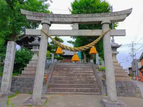 熊野神社（下矢田町）の鳥居