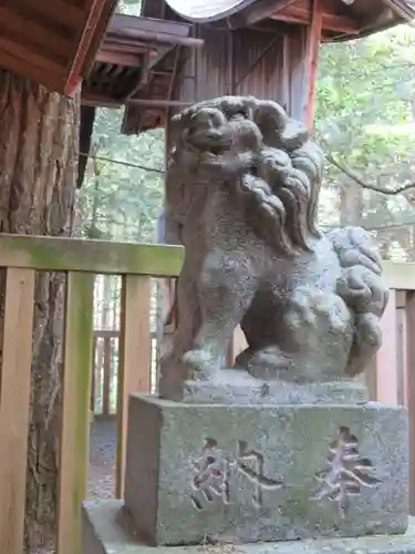 原野八幡宮の狛犬