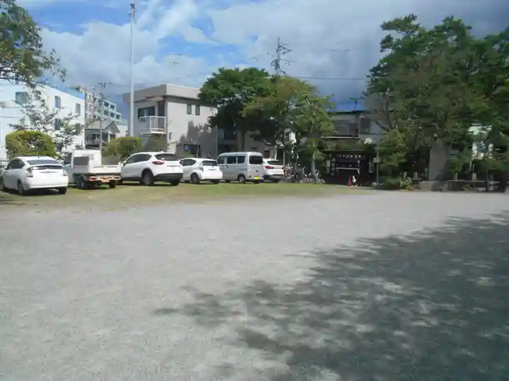 片瀬諏訪神社の周辺