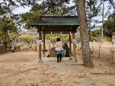 玉崎神社の手水舎
