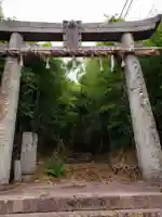 天手長男神社の鳥居