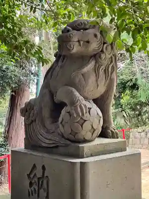 春日神社の狛犬