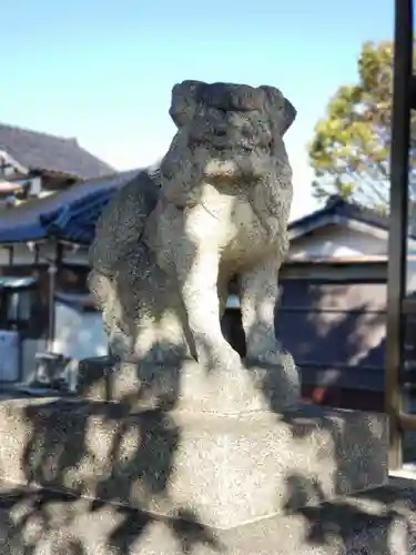 白山姫神社の狛犬