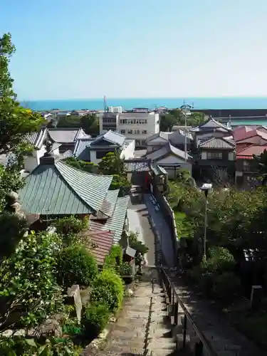 津照寺の景色