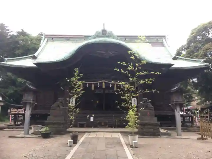 下総国三山 二宮神社の本殿・本堂