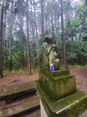 玉藻稲荷神社の狛犬