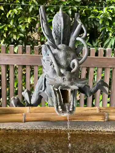 山王宮日吉神社の手水舎