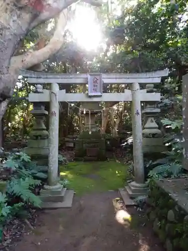 渡海神社の鳥居