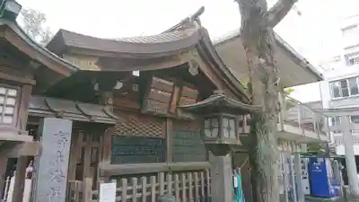 下谷神社の本殿・本堂