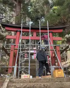 大宮温泉神社の鳥居(2022年02月17日(木) 14時43分10秒投稿)