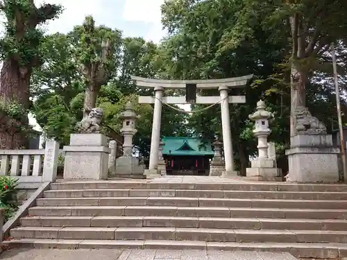 (下館)羽黒神社の鳥居