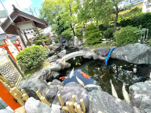 尾張猿田彦神社の庭園