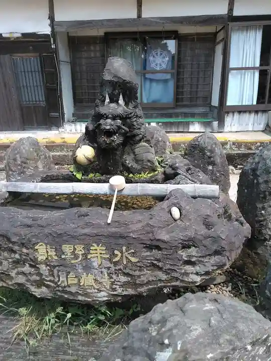 胎蔵寺の手水舎