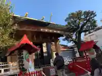皆中稲荷神社の本殿・本堂