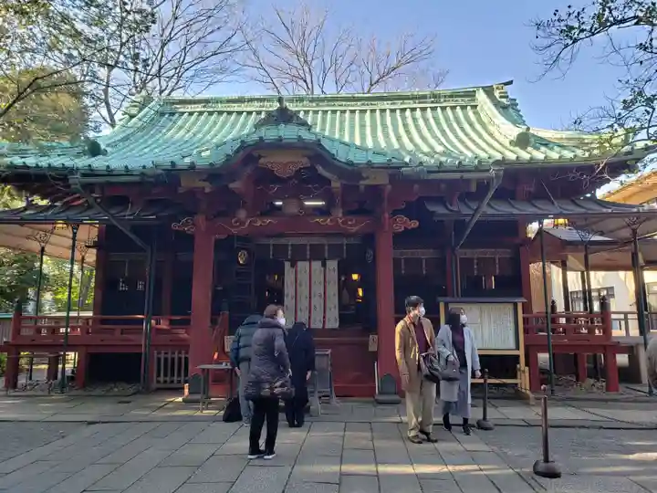 赤坂氷川神社の本殿・本堂