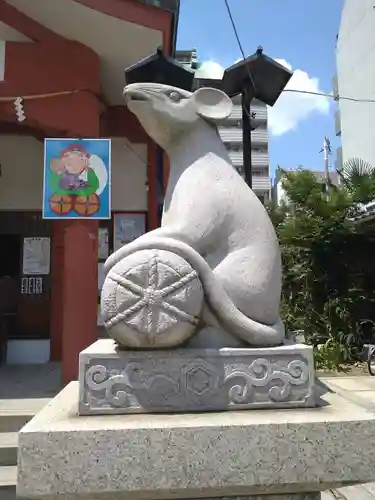 敷津松之宮　大国主神社の狛犬