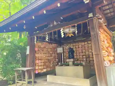 岡崎神社の手水舎