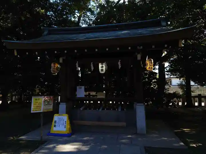 進雄神社の手水舎