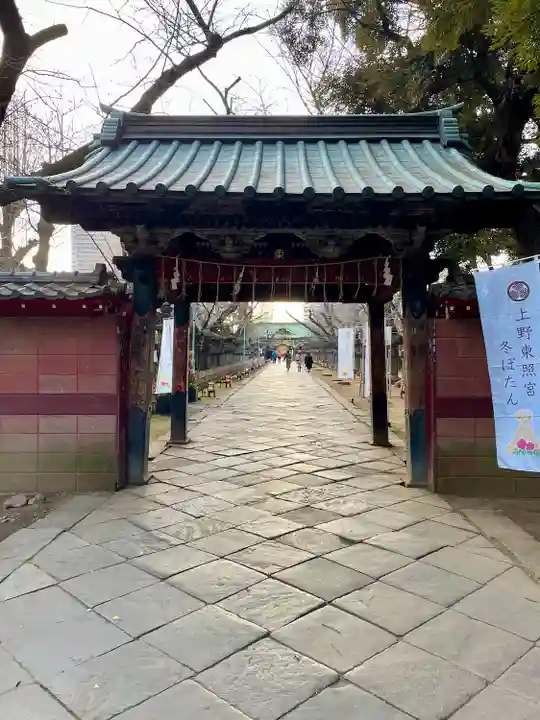 上野東照宮の山門・神門