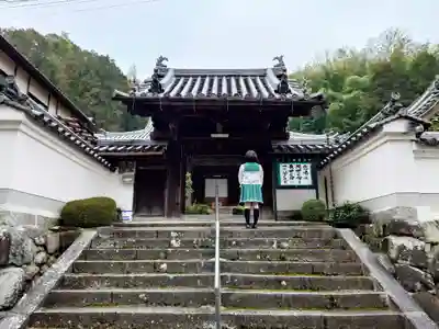 常谷寺の山門・神門