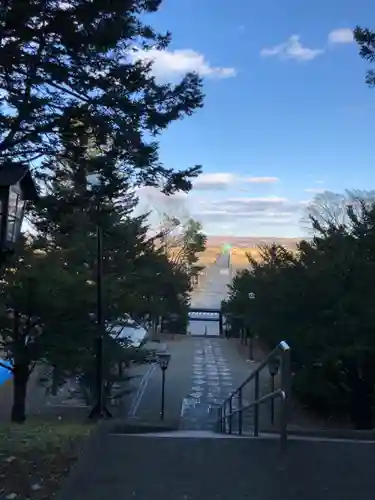 茂岩神社の景色