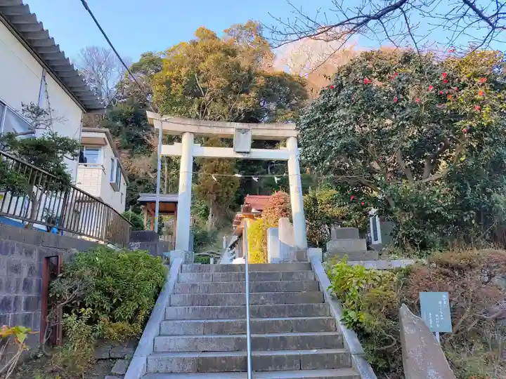 熊野神社(杉田・中原)の鳥居