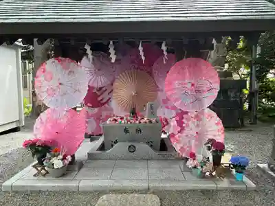 札幌諏訪神社の手水舎