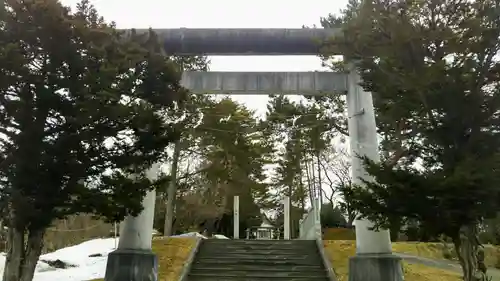 早来神社の鳥居